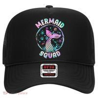 Mermaid Squad Themed Birthday Party Mermaids Family Matching Hat thumb 0
