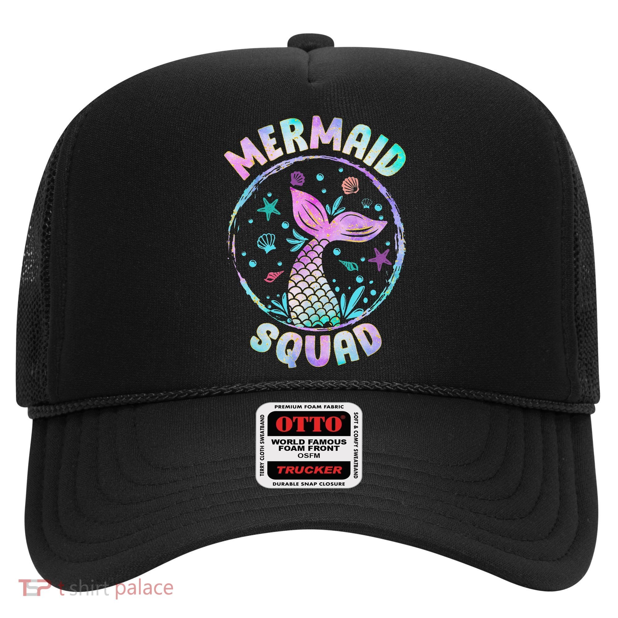 Mermaid Squad Themed Birthday Party Mermaids Family Matching Hat