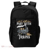 Model Steam Train Cute Gift Locomotive Trainspotting Meaningful Gift Backpack thumb 0