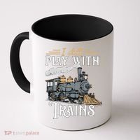 Model Steam Train Cute Gift Locomotive Trainspotting Meaningful Gift Coffee Mug thumb 0