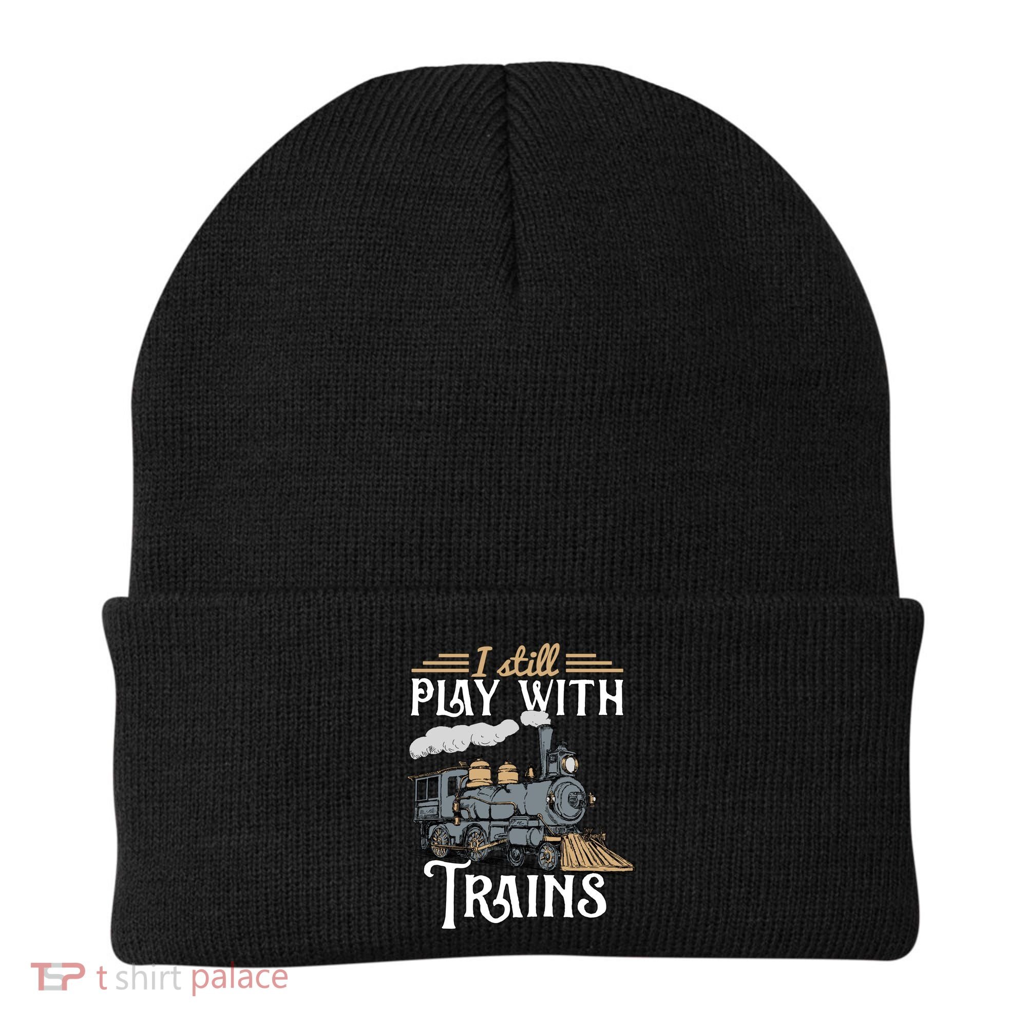Model Steam Train Cute Gift Locomotive Trainspotting Meaningful Gift Beanie