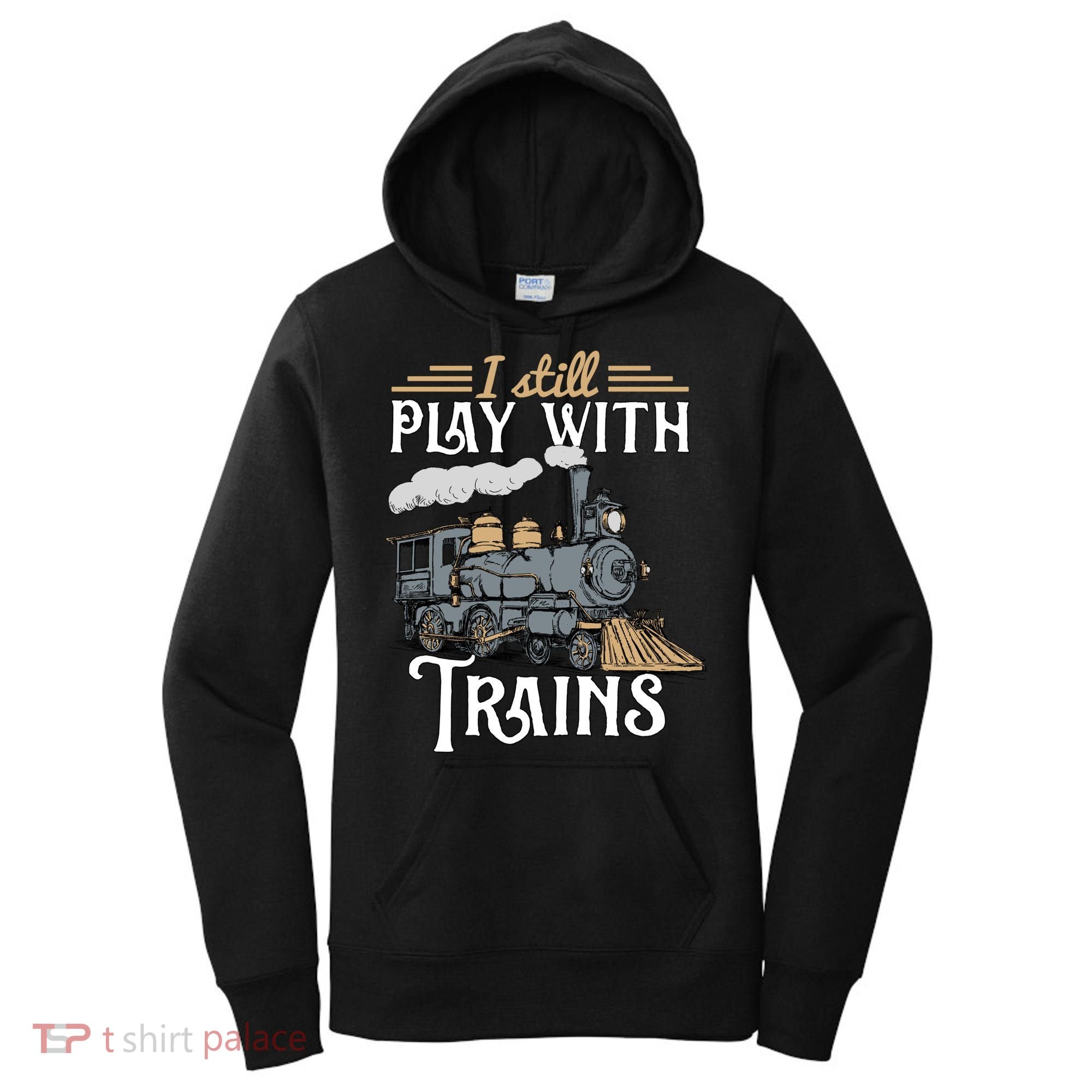 Model Steam Train Cute Gift Locomotive Trainspotting Meaningful Gift Women's Hoodie