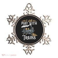 Model Steam Train Cute Gift Locomotive Trainspotting Meaningful Gift Ornament thumb 0
