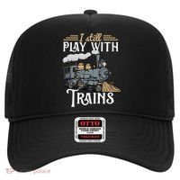 Model Steam Train Cute Gift Locomotive Trainspotting Meaningful Gift Hat thumb 0