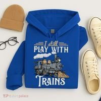 Model Steam Train Cute Gift Locomotive Trainspotting Meaningful Gift Hoodie thumb 4