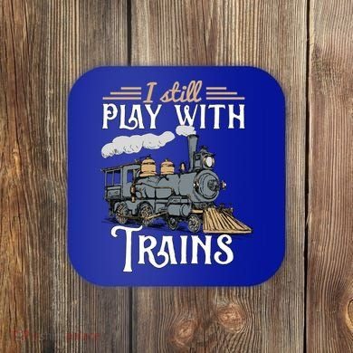 Model Steam Train Cute Gift Locomotive Trainspotting Meaningful Gift Coaster