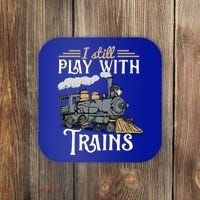 Model Steam Train Cute Gift Locomotive Trainspotting Meaningful Gift Coaster thumb 0