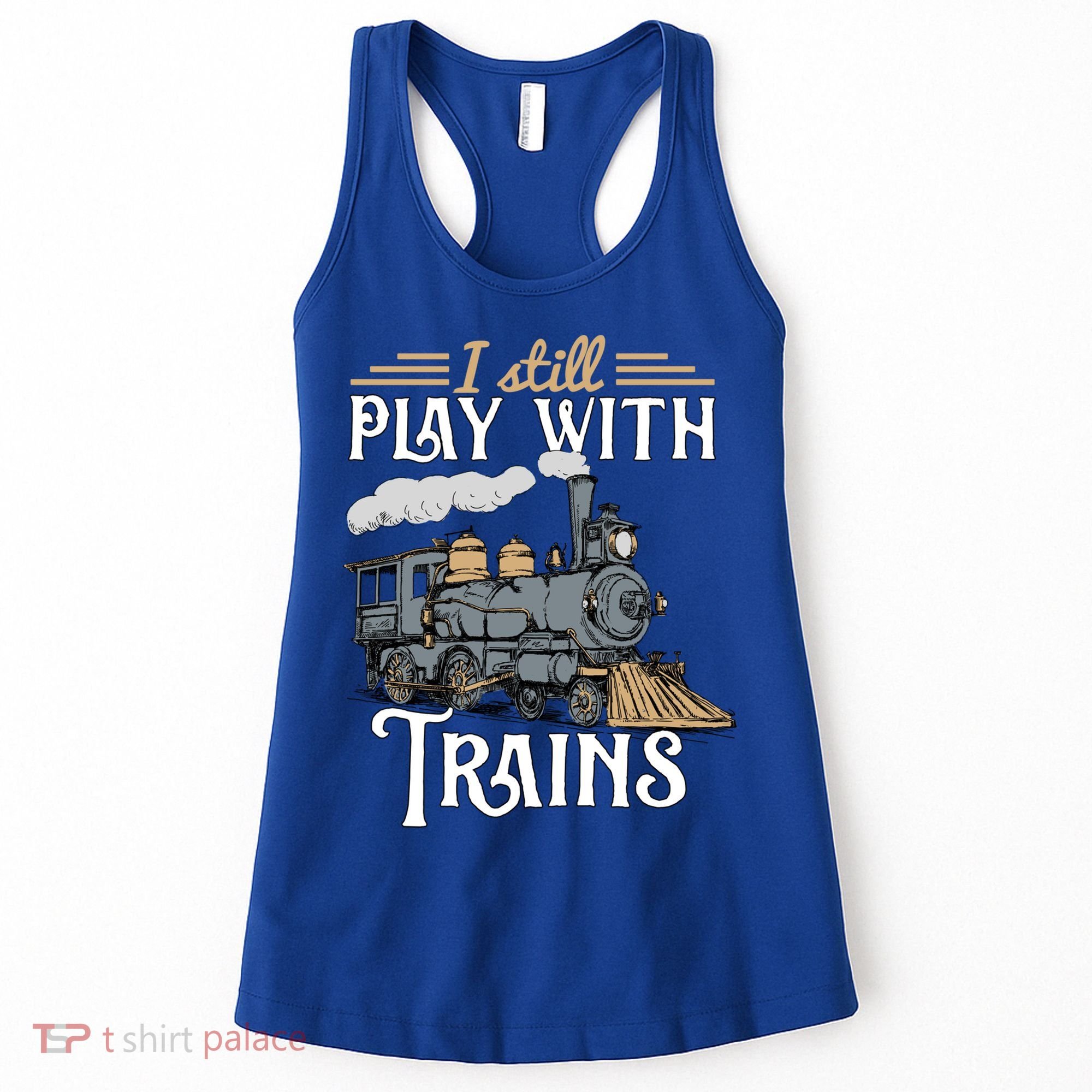 Model Steam Train Cute Gift Locomotive Trainspotting Meaningful Gift Women's Tank Top