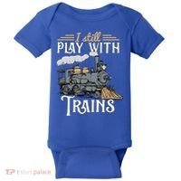 Model Steam Train Cute Gift Locomotive Trainspotting Meaningful Gift Baby Bodysuit thumb 0