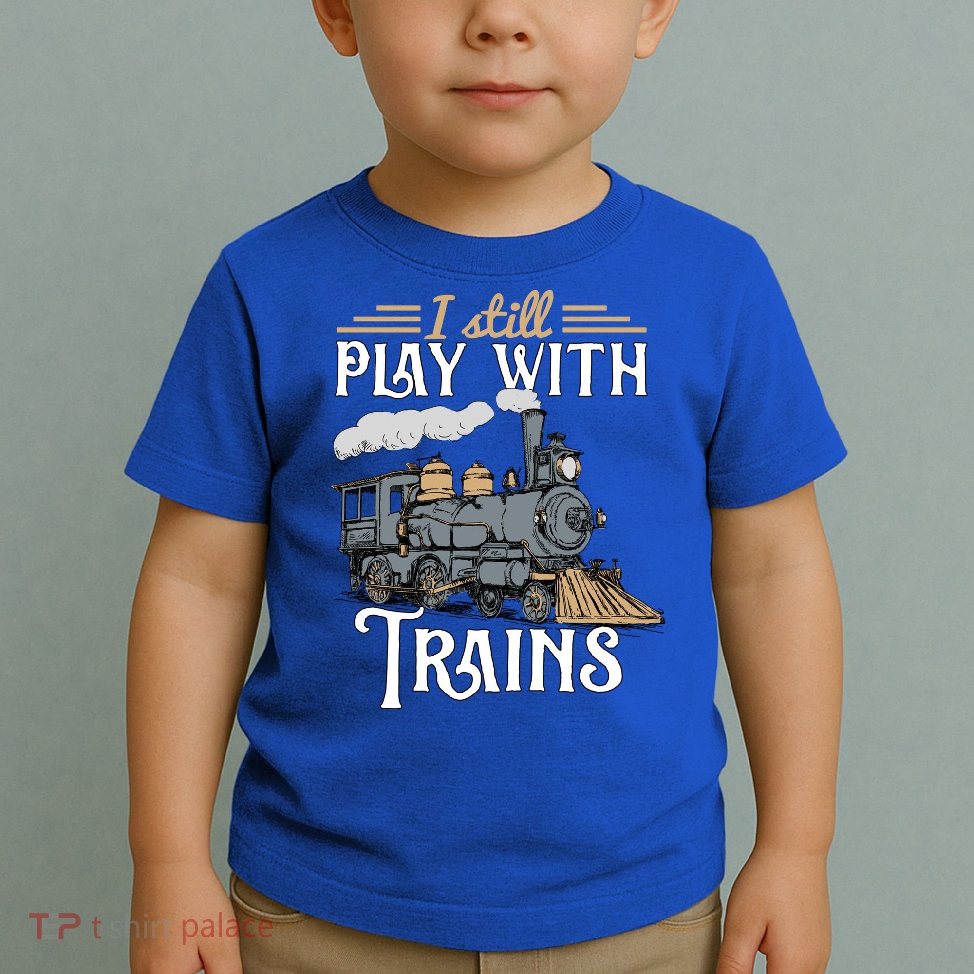 Model Steam Train Cute Gift Locomotive Trainspotting Meaningful Gift Toddler T-Shirt