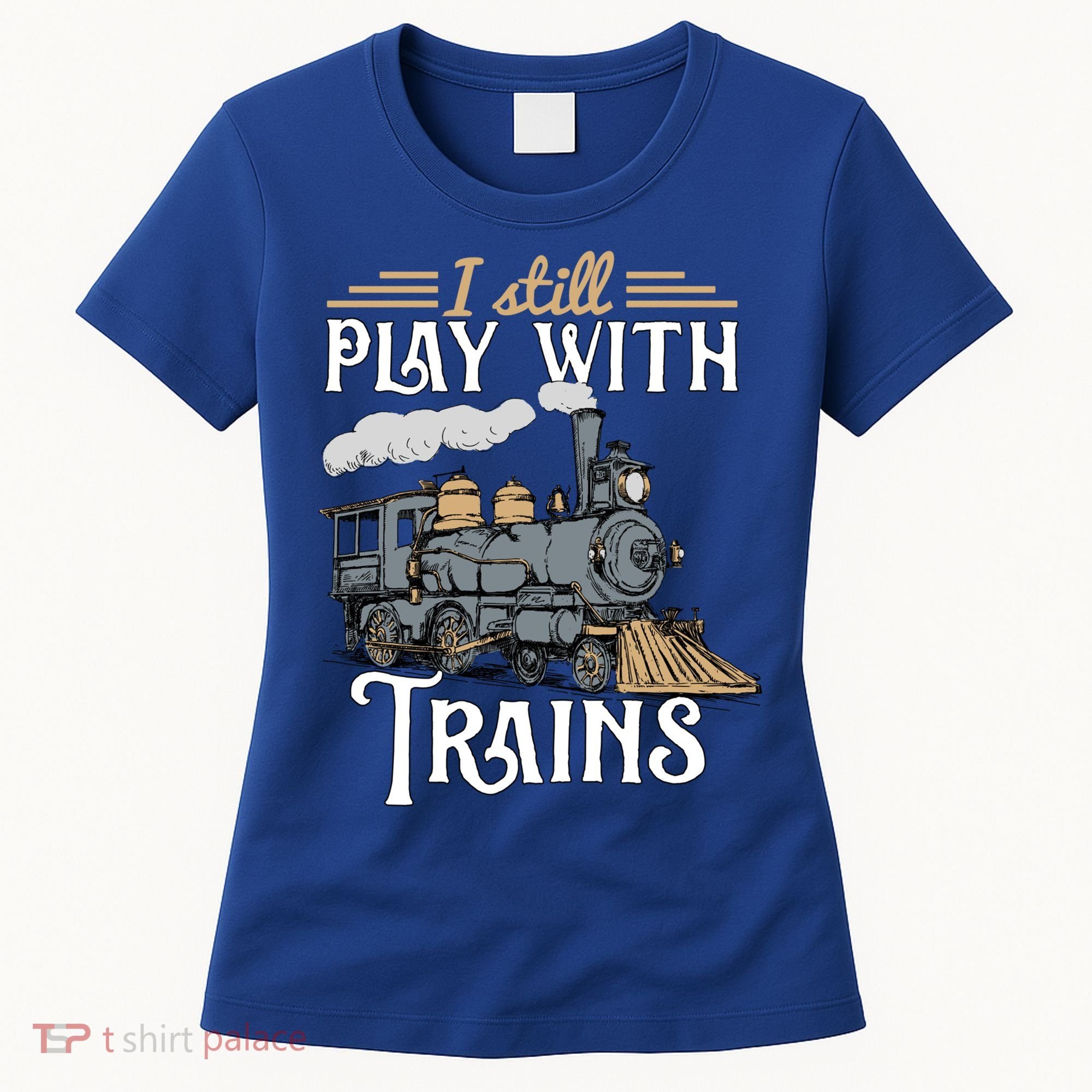 Model Steam Train Cute Gift Locomotive Trainspotting Meaningful Gift Women's T-Shirt