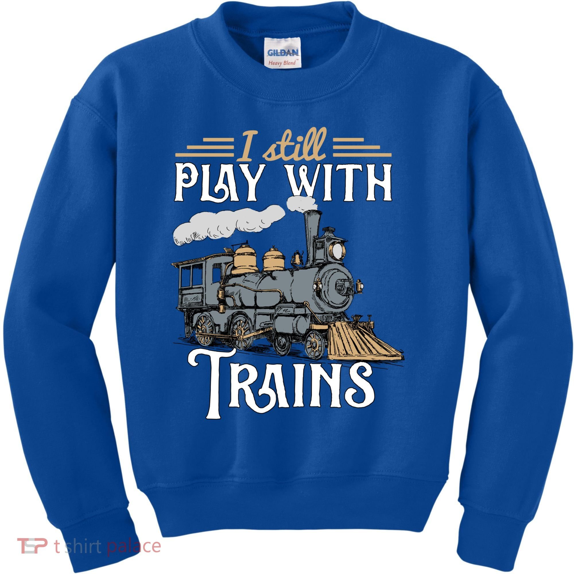 Model Steam Train Cute Gift Locomotive Trainspotting Meaningful Gift Kids Sweatshirt