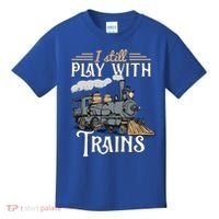 Model Steam Train Cute Gift Locomotive Trainspotting Meaningful Gift Kids T-Shirt thumb 0