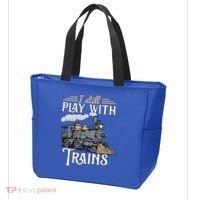 Model Steam Train Cute Gift Locomotive Trainspotting Meaningful Gift Tote Bag thumb 3