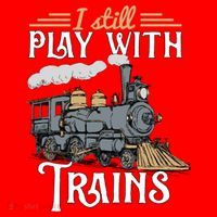Model Steam Train Cute Gift Locomotive Trainspotting Meaningful Gift Santa Hat thumb 1