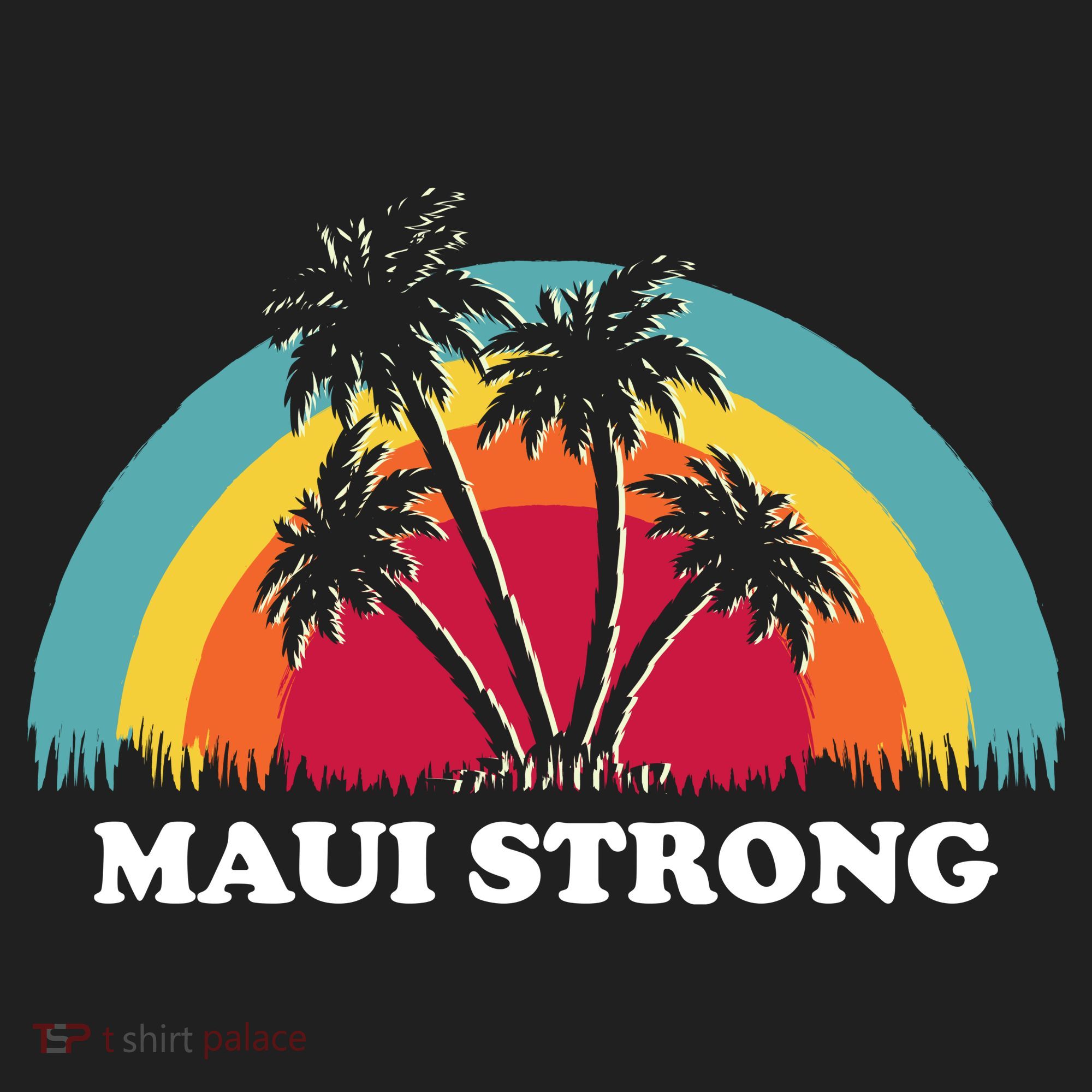 Maui Strong Tropical Hawaii Wildfire Women's Sweatshirt