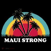 Maui Strong Tropical Hawaii Wildfire Toddler Hoodie thumb 2