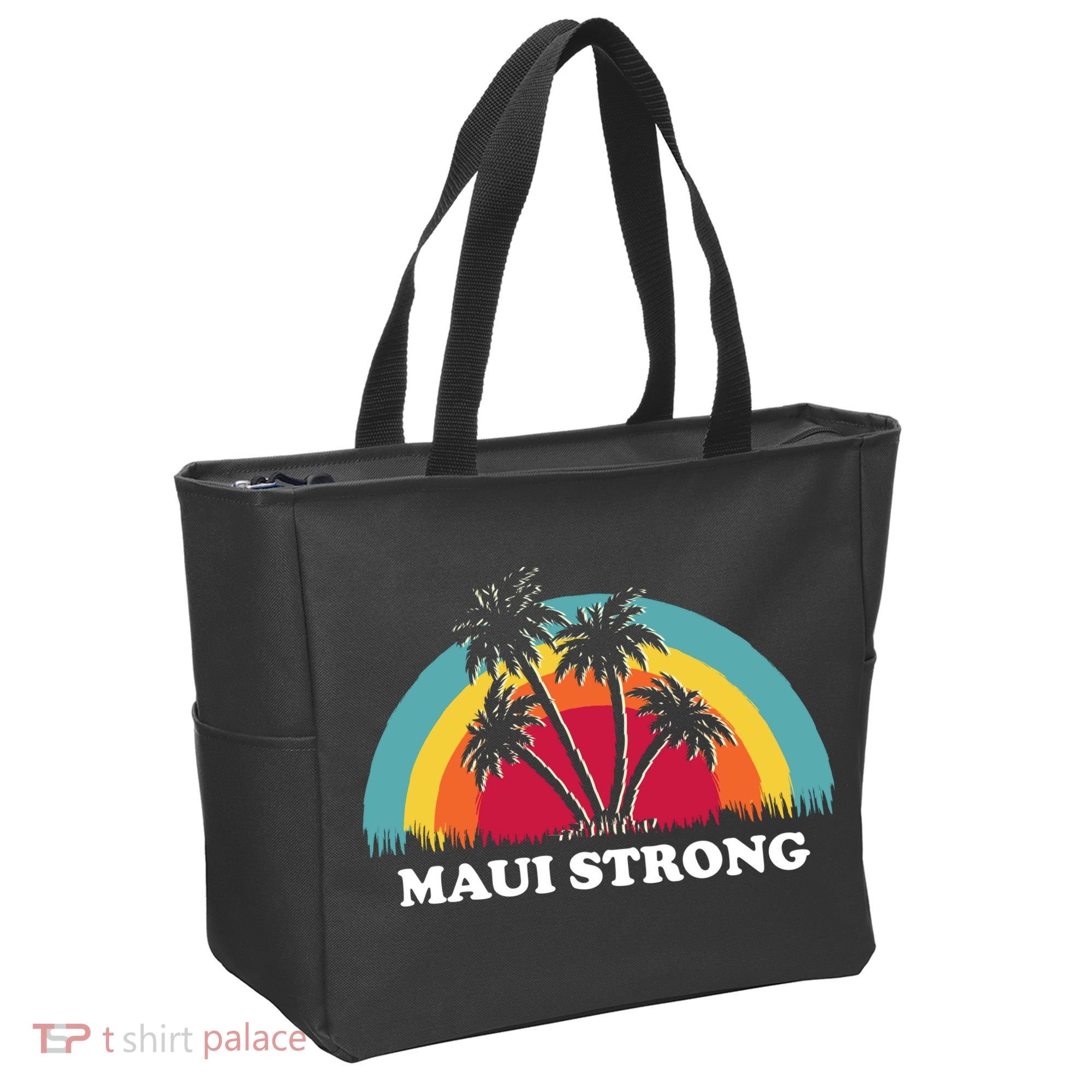 Maui Strong Tropical Hawaii Wildfire Tote Bag