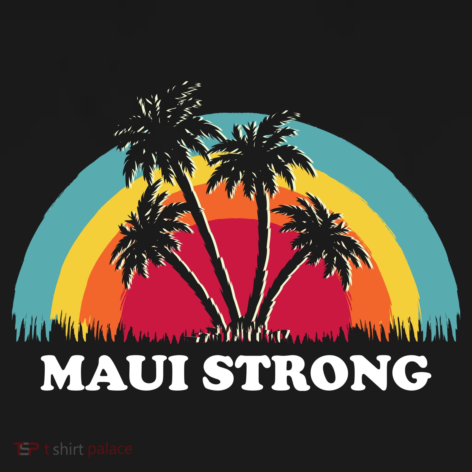 Maui Strong Tropical Hawaii Wildfire Tote Bag