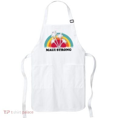 Maui Strong Tropical Hawaii Wildfire Apron