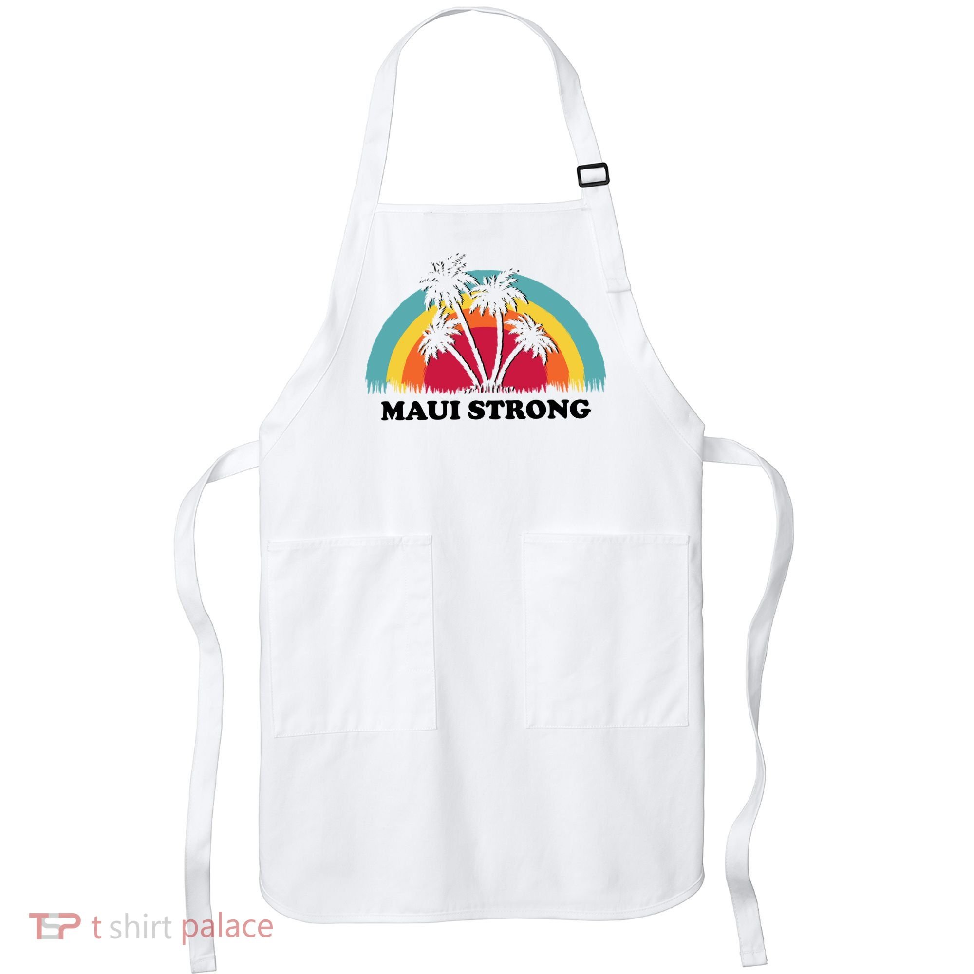 Maui Strong Tropical Hawaii Wildfire Apron