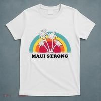 Maui Strong Tropical Hawaii Wildfire T-Shirt thumb 5