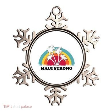 Maui Strong Tropical Hawaii Wildfire Ornament