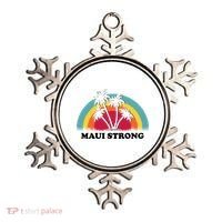 Maui Strong Tropical Hawaii Wildfire Ornament thumb 0