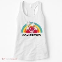 Maui Strong Tropical Hawaii Wildfire Women's Tank Top thumb 0