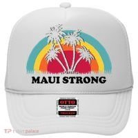 Maui Strong Tropical Hawaii Wildfire Hat thumb 0