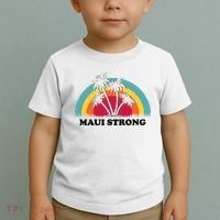 Maui Strong Tropical Hawaii Wildfire Toddler T-Shirt thumb 2