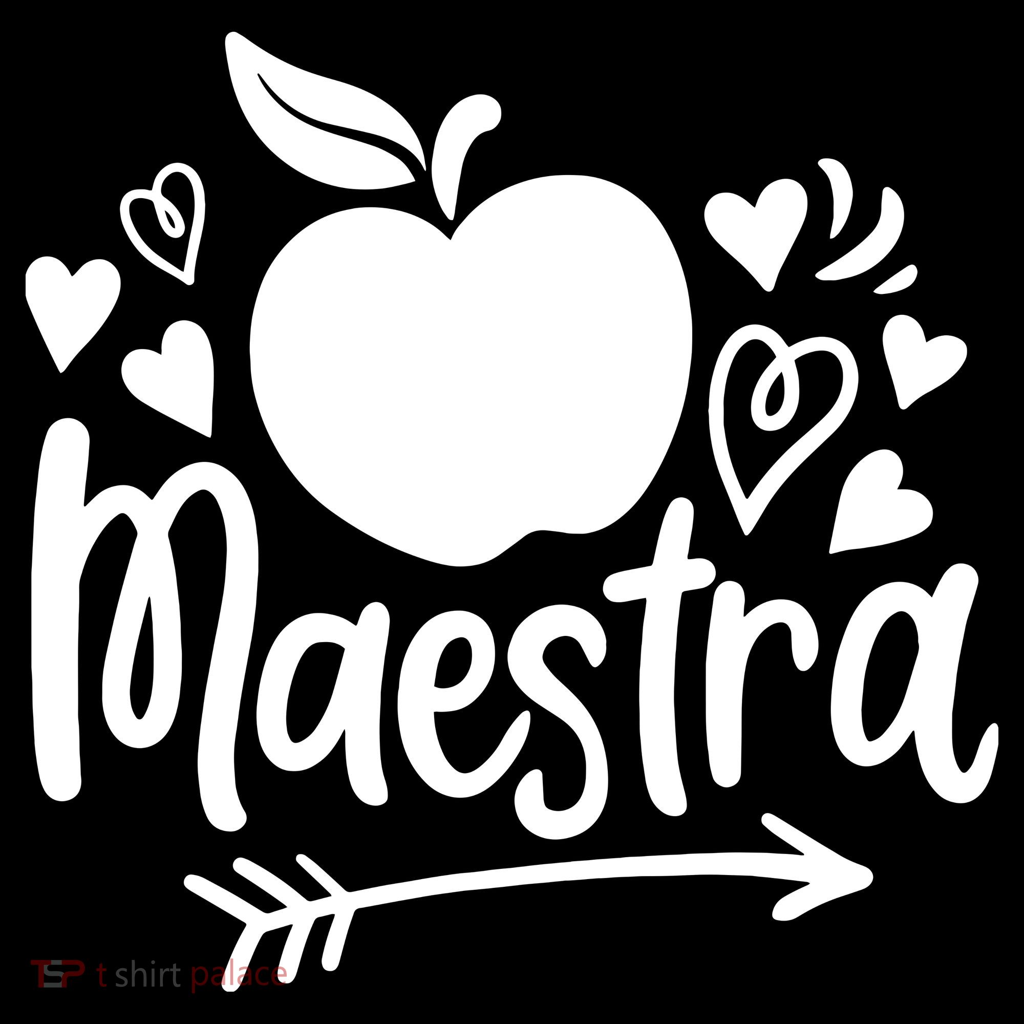 Maestra Spanish Teacher Toddler Hoodie