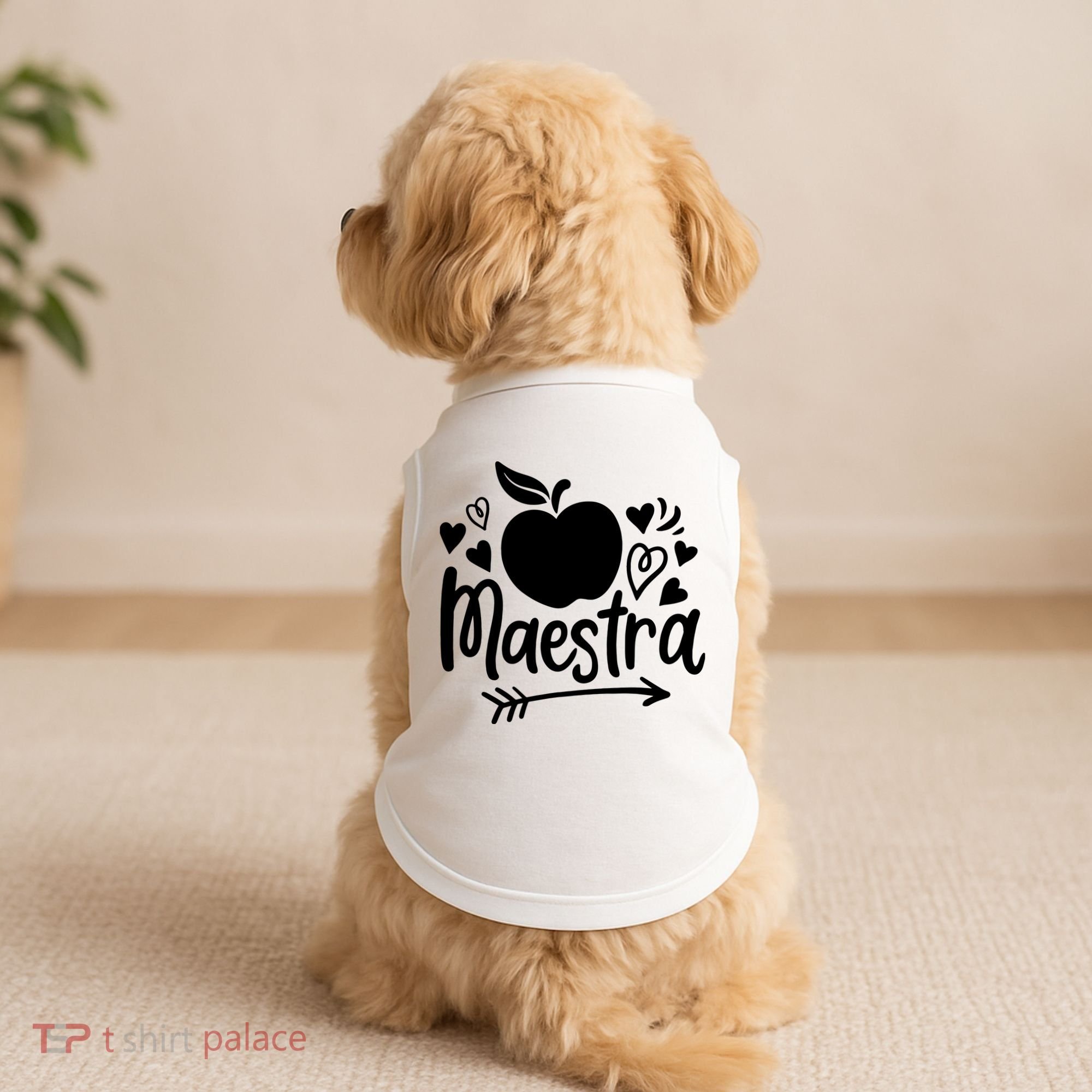 Maestra Spanish Teacher Doggie Tank