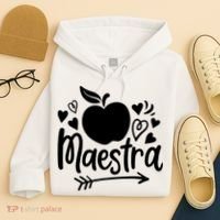 Maestra Spanish Teacher Hoodie thumb 4
