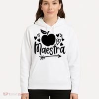 Maestra Spanish Teacher Hoodie thumb 5