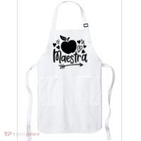 Maestra Spanish Teacher Apron thumb 0