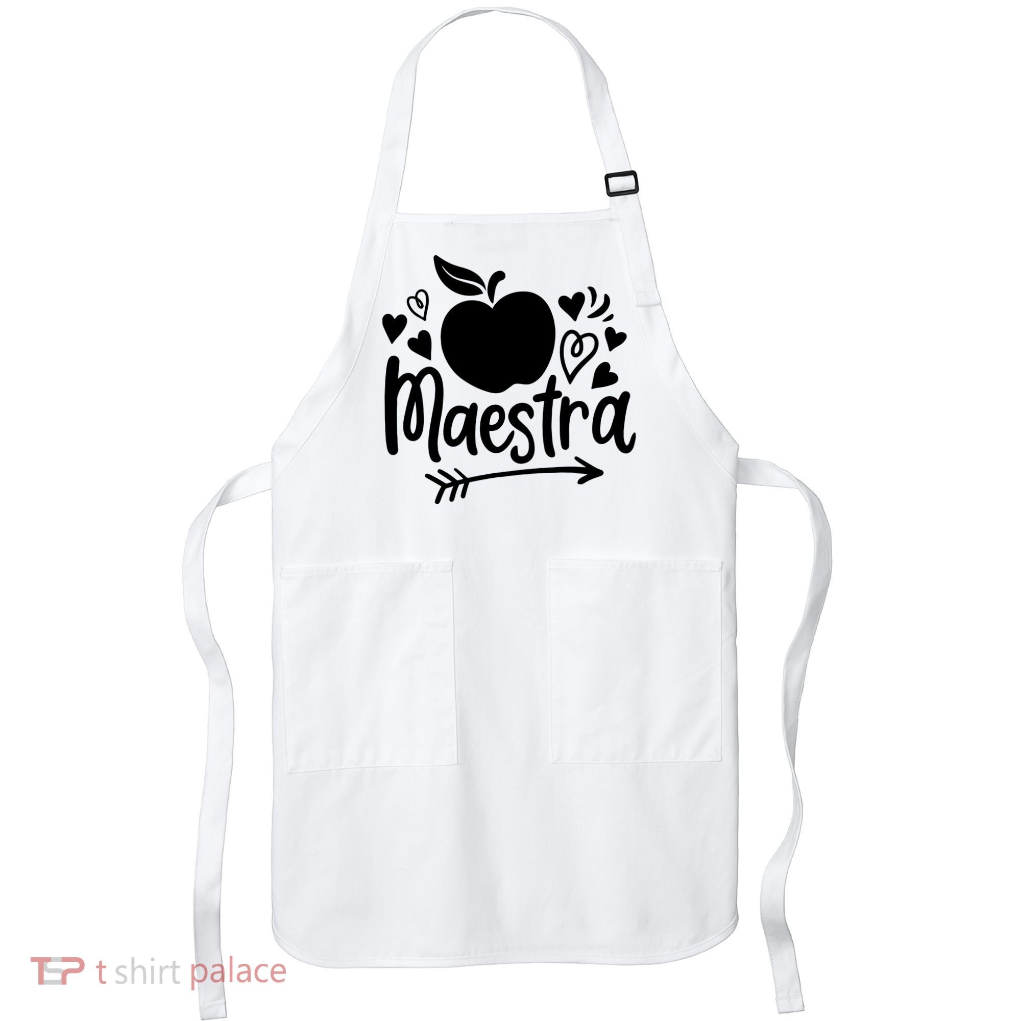 Maestra Spanish Teacher Apron