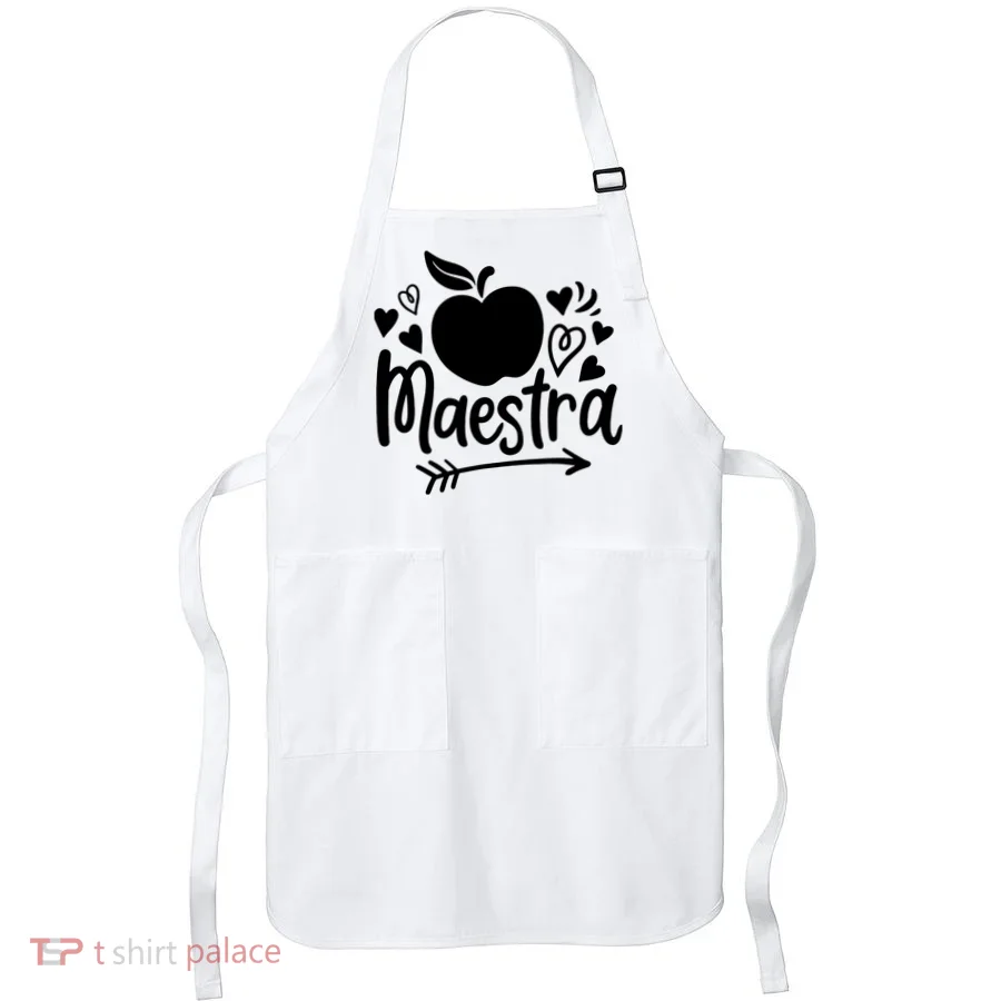 Maestra Spanish Teacher Apron