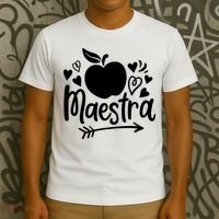 Maestra Spanish Teacher T-Shirt thumb 3