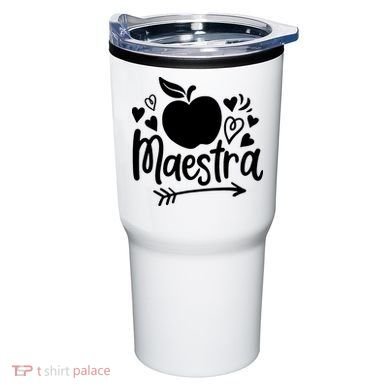 Maestra Spanish Teacher Tumbler