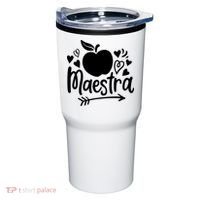 Maestra Spanish Teacher Tumbler thumb 0