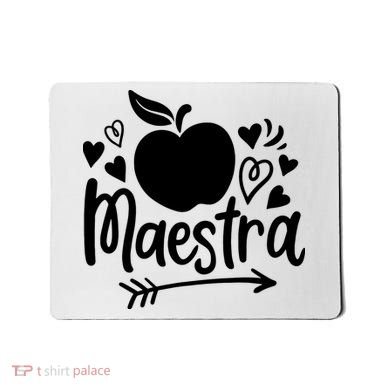 Maestra Spanish Teacher Mousepad