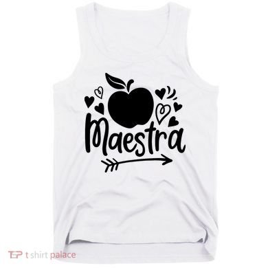 Maestra Spanish Teacher Tank Top