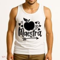 Maestra Spanish Teacher Tank Top thumb 3