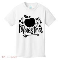 Maestra Spanish Teacher Kids T-Shirt thumb 0