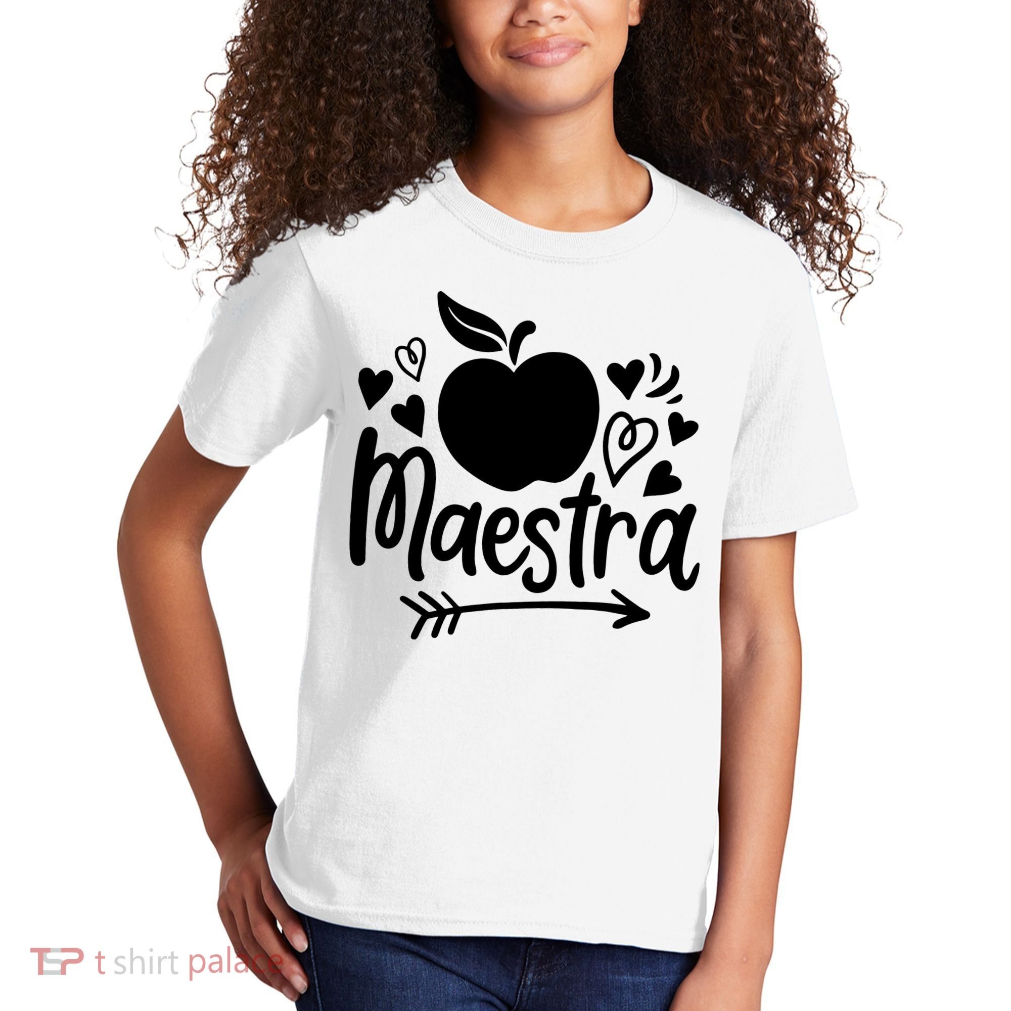 Maestra Spanish Teacher Kids T-Shirt