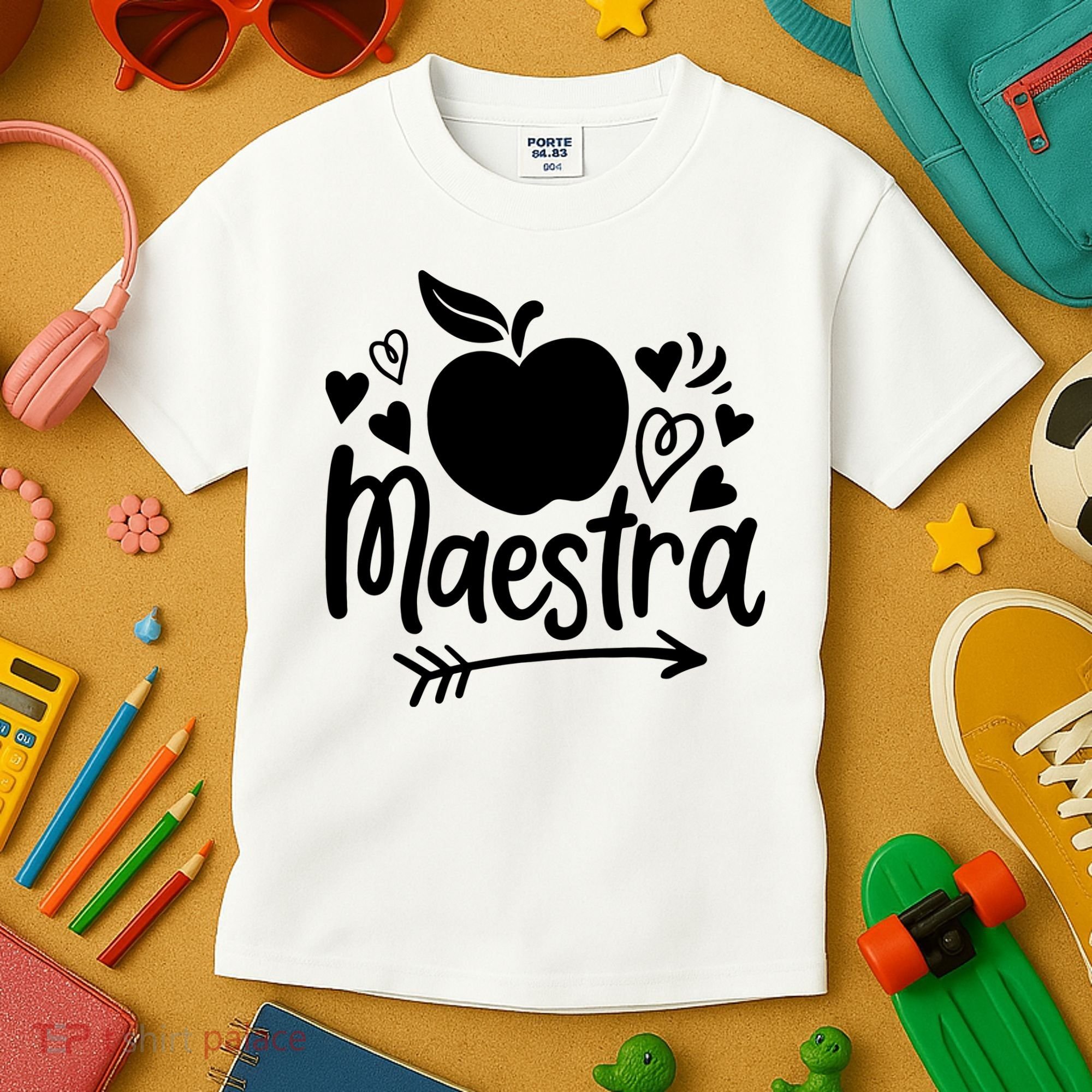 Maestra Spanish Teacher Kids T-Shirt