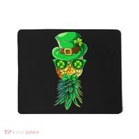 Mask Swinger Upside Down Pineapple Shamrock St Patrick's Day Mousepad thumb 0