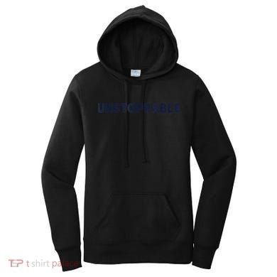 Motivational Saying Unstoppable Women's Hoodie