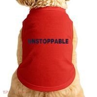 Motivational Saying Unstoppable Doggie Tank thumb 0